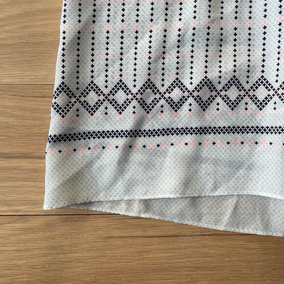 Joie Silk Smocked Neck Blouse // XS - Picture 6 of 8